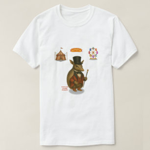 Armand, armadillo-circusdirecteur t-shirt