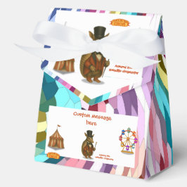 Armand, armadillo ringmaster bedankdoosjes