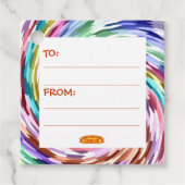 Armand, armadillo ringmaster bedankjes labels (Voorkant)