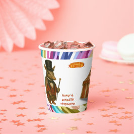 Armand, armadillo ringmaster papieren bekers