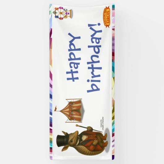 Armand, armadillo ringmaster spandoek (Verticaal)