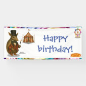 Armand, armadillo ringmaster spandoek (Horizontaal)