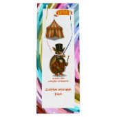 Armand, armadillo ringmaster wijn cadeautas (Achterkant)