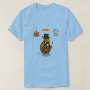 Armand, armadillo ringmeester t-shirt