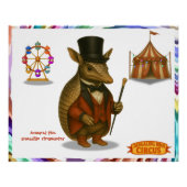 Armand de armadillo-circusdirecteur perfect poster (Voorkant)