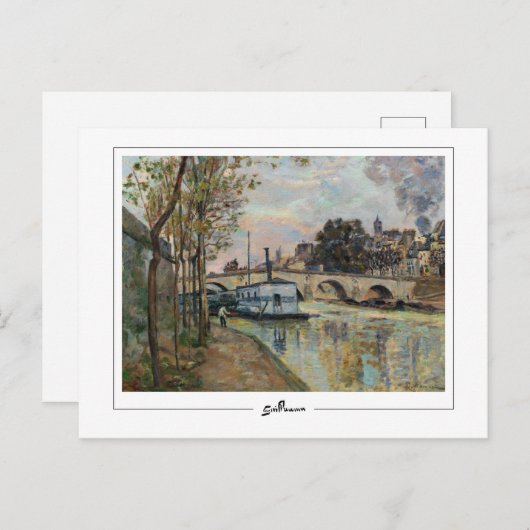 Armand Guillaumin #122 - Kunstmatig Briefkaart (Voorkant / Achterkant)