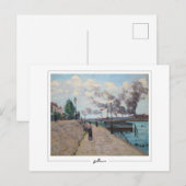 Armand Guillaumin #134 - Kunstmatig Briefkaart (Voorkant / Achterkant)