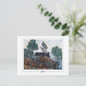 Armand Guillaumin #13 - Kunstmatig Briefkaart (Staand voorkant)