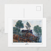 Armand Guillaumin #13 - Kunstmatig Briefkaart (Voorkant / Achterkant)