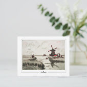 Armand Guillaumin #140 - Kunstmatig Briefkaart (Staand voorkant)