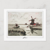 Armand Guillaumin #140 - Kunstmatig Briefkaart (Voorkant)