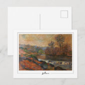 Armand Guillaumin #162 - Kunstmatig Briefkaart (Voorkant / Achterkant)