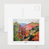 Armand Guillaumin #17 - Kunstmatig Briefkaart (Voorkant / Achterkant)