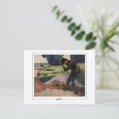 Armand Guillaumin #28 - Kunstmatig Briefkaart (Staand voorkant)