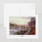 Armand Guillaumin #58 - Kunstmatig Briefkaart (Voorkant / Achterkant)