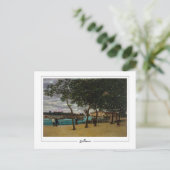 Armand Guillaumin #65 - Kunstmatig Briefkaart (Staand voorkant)