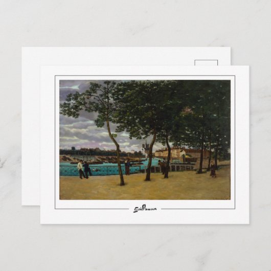 Armand Guillaumin #65 - Kunstmatig Briefkaart (Voorkant / Achterkant)