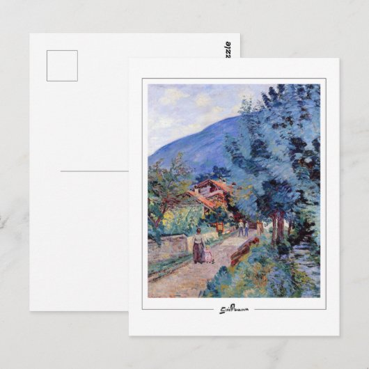 Armand Guillaumin #71 - Kunstmatig Briefkaart (Voorkant / Achterkant)