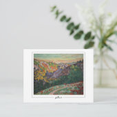 Armand Guillaumin #77 - Kunstmatig Briefkaart (Staand voorkant)