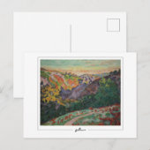 Armand Guillaumin #77 - Kunstmatig Briefkaart (Voorkant / Achterkant)