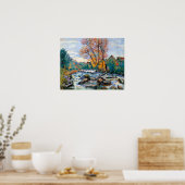 Armand Guillaumin The Bouchardon Mill, Crozant Poster (Keuken)