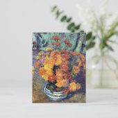 Armand Guillaumin - Vase de chrysanthemes Briefkaart (Staand voorkant)