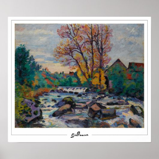 Armand Guillaumin Zedign Art Poster #10 (Voorkant)