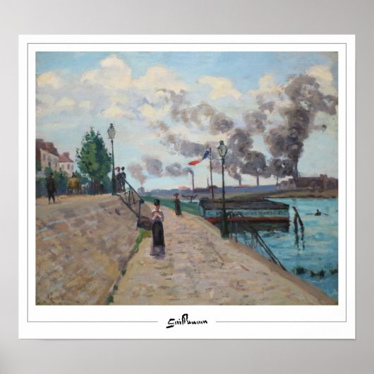 Armand Guillaumin Zedign Art Poster #134 (Voorkant)