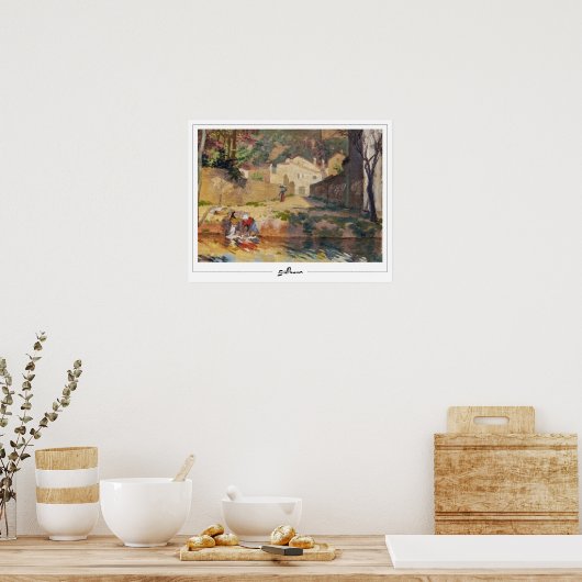 Armand Guillaumin Zedign Art Poster #202 (Keuken)