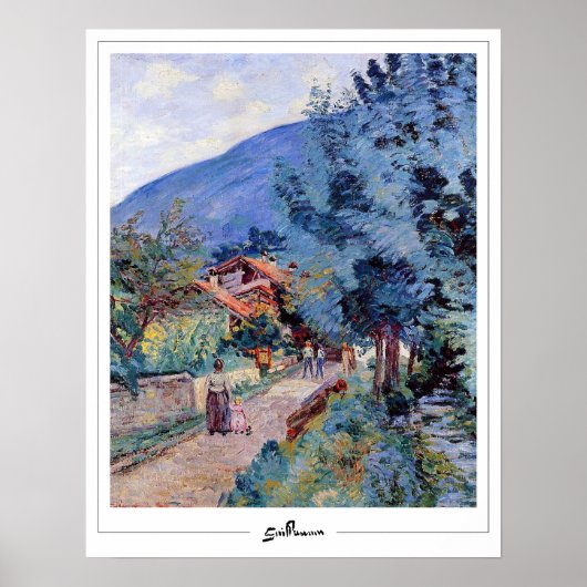 Armand Guillaumin Zedign Art Poster #71 (Voorkant)