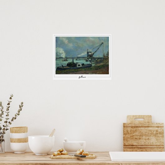 Armand Guillaumin Zedign Art Poster #96 (Keuken)