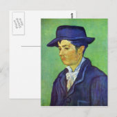 Armand Roulin door Vincent van Gogh Briefkaart (Voorkant / Achterkant)