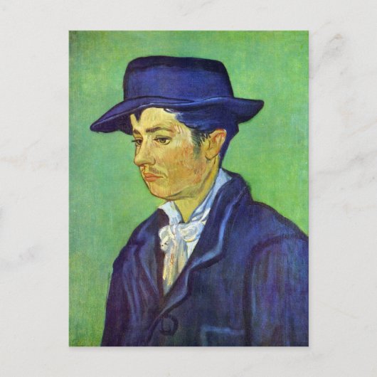 Armand Roulin door Vincent van Gogh Briefkaart (Voorkant)