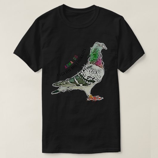 armandopigeon 1 t-shirt (Design voorkant)