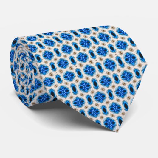 Armani ninja ster op wit stropdas (Opgerold)