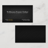 Armani Suit-Visitekaartjes Visitekaartje (Voorkant / Achterkant)