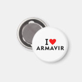 Armavir Rusland liefde stad hart als reizen Magneet (Voorkant / Achterkant)