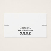 Armband Display Kaart · Rustiek dennenbos (Achterkant)