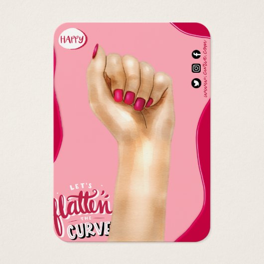 Armband Hand Display Kaart (Voorkant)