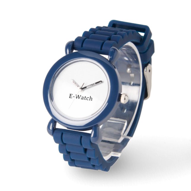 Armband Met Ronde Bedel eWatch Horloge (Hoek)