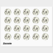 armband ronde sticker (Vel)