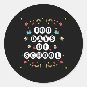 Armbanden Vriendschap 100 Dagen Slimmer Kind Ronde Sticker