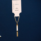 Armbandhouder Blush Pink Display Logo Visitekaartje