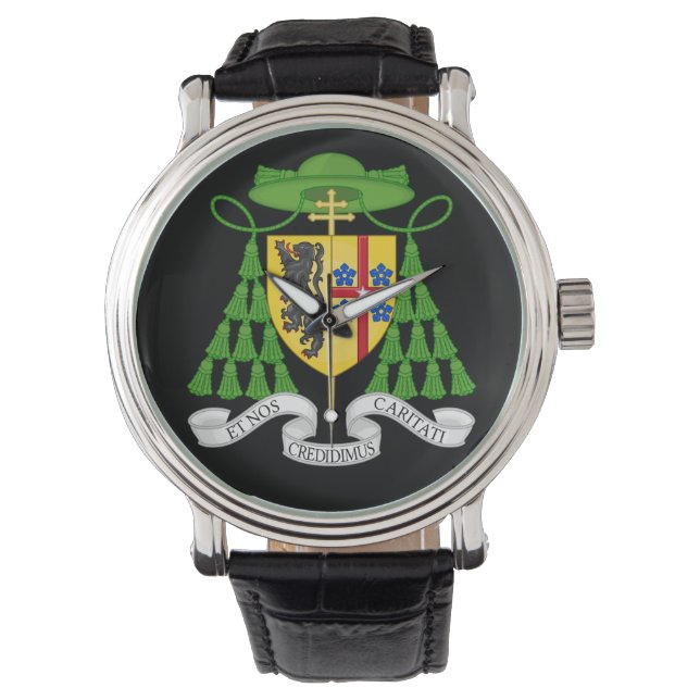 Armbanduhr mit dem Wappen von EB Lefebvre Horloge (Voorkant)