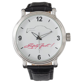 Armbanduhr mit MG Magnette Silhoutte Horloge