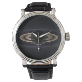 Armbanduhr Saturn bei Sonnenfinsternis Horloge