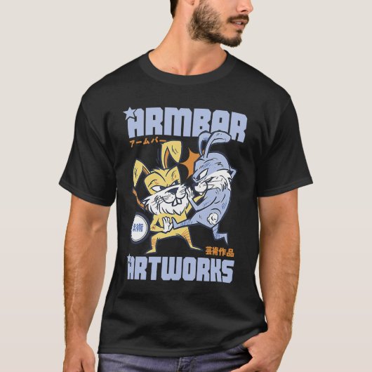 Armbar Artworks Martial Technique Armbar T-shirt (Voorkant)