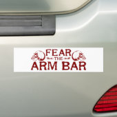 Armbar Bumpersticker (Op auto)
