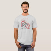 Armbar MMA 101 Ash Gray T-Shirt (Voorkant volledig)
