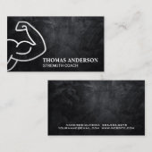 armbuigen | gezondheidsfitness visitekaartje (Voorkant / Achterkant)